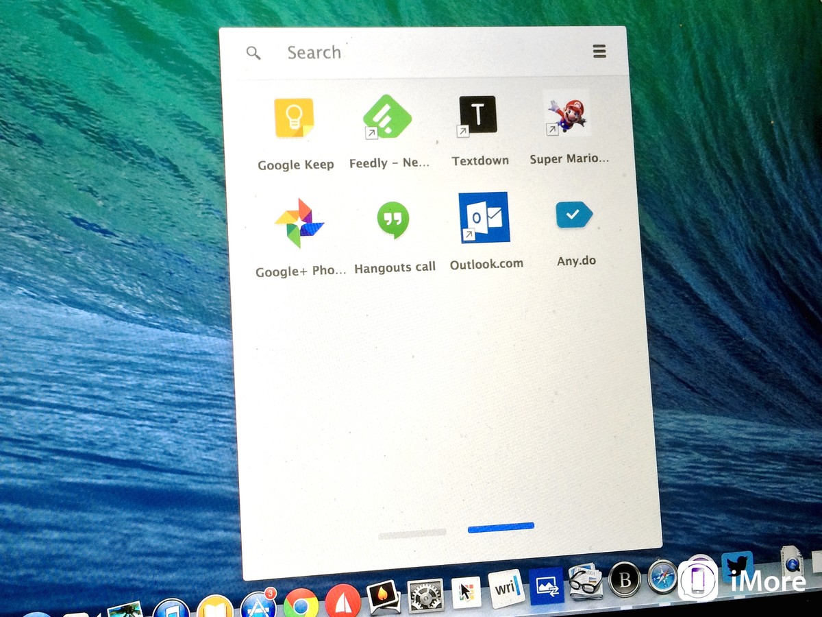 chrome app launcher for mac dock